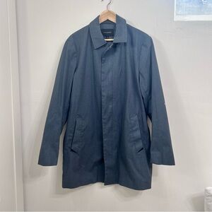 Banana republic men’s trench slate blue gray size medium